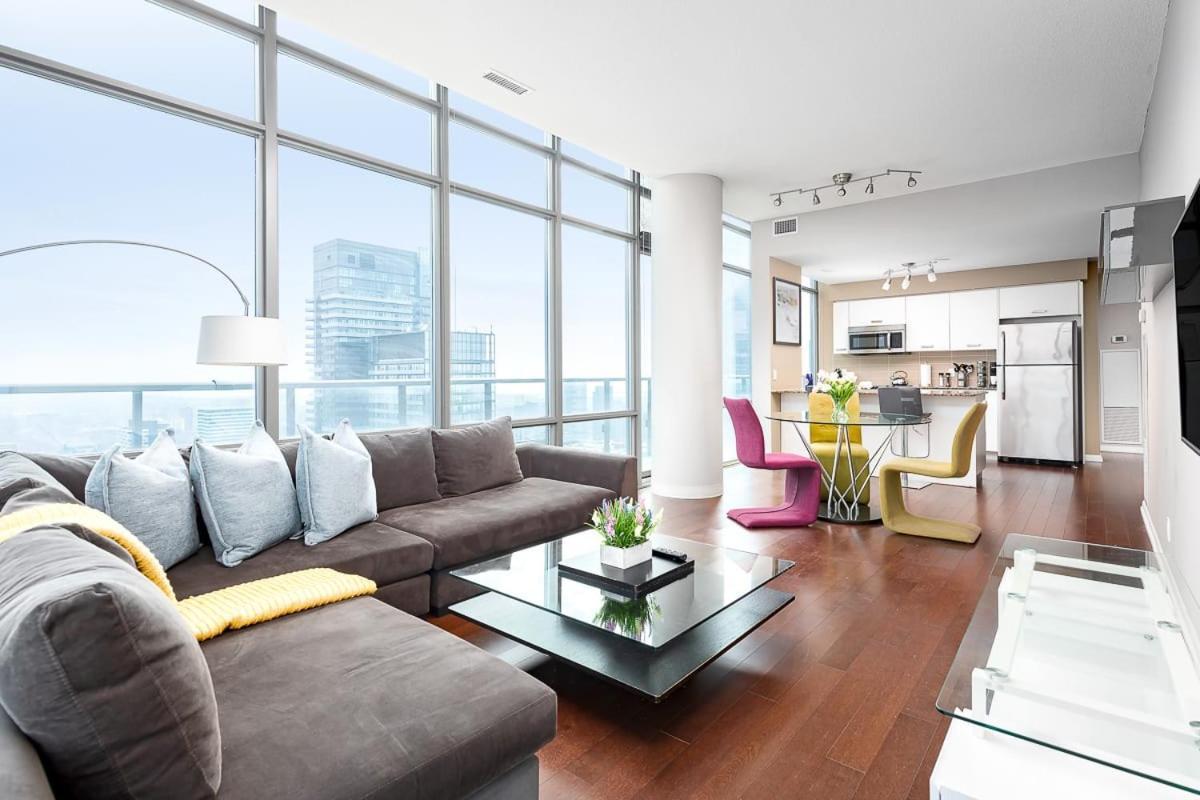Penthouse Overlooking Dt Toronto Free Parking Exterior photo